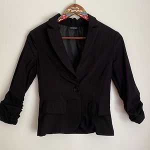 Eclipse black stretchy blazer size small ladies.